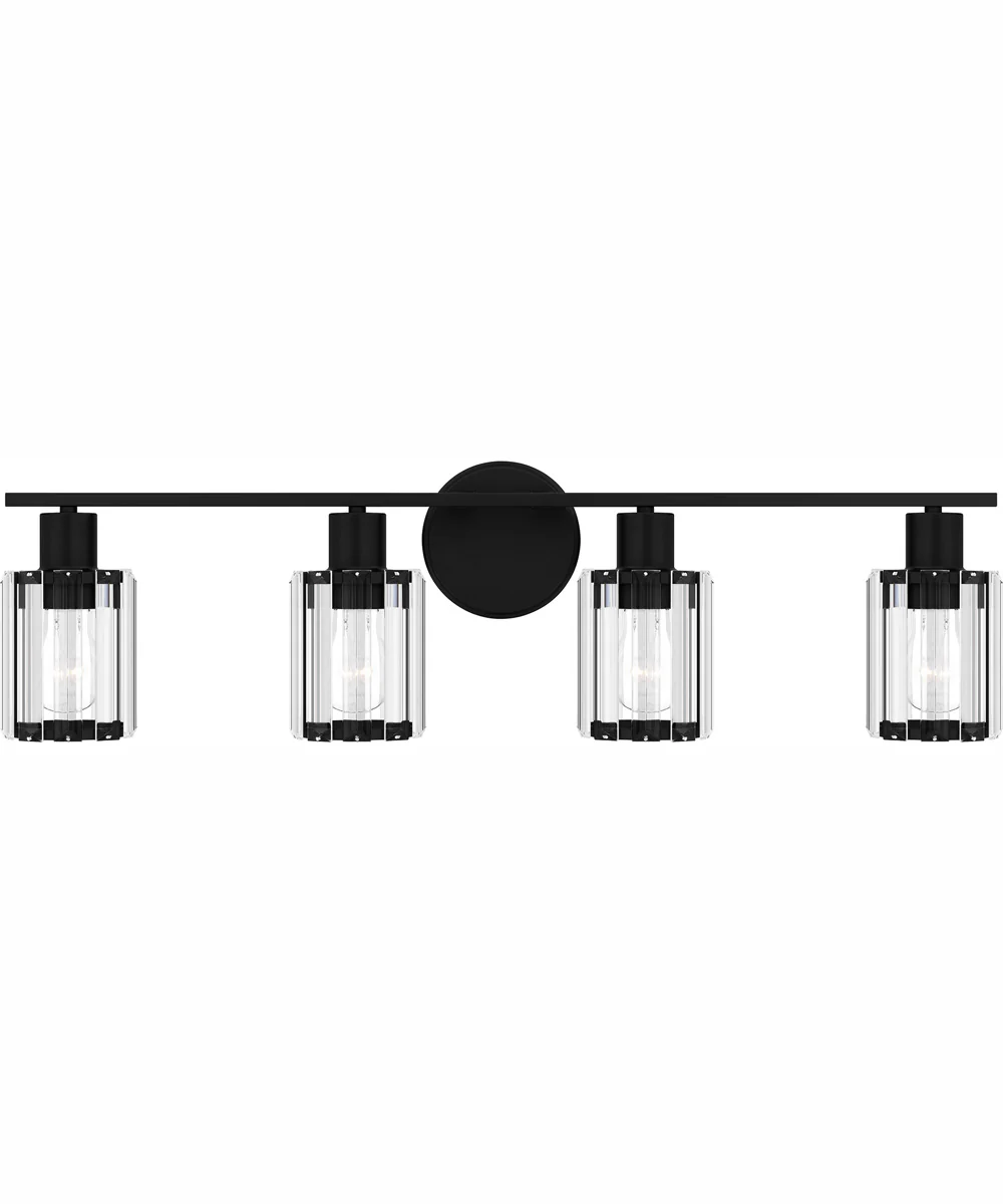 Isla Extra Large 4-light Bath Light Matte Black - Image 2