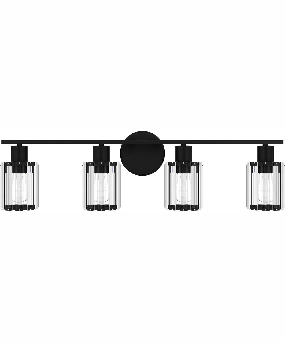 Isla Extra Large 4-light Bath Light Matte Black - Image 3