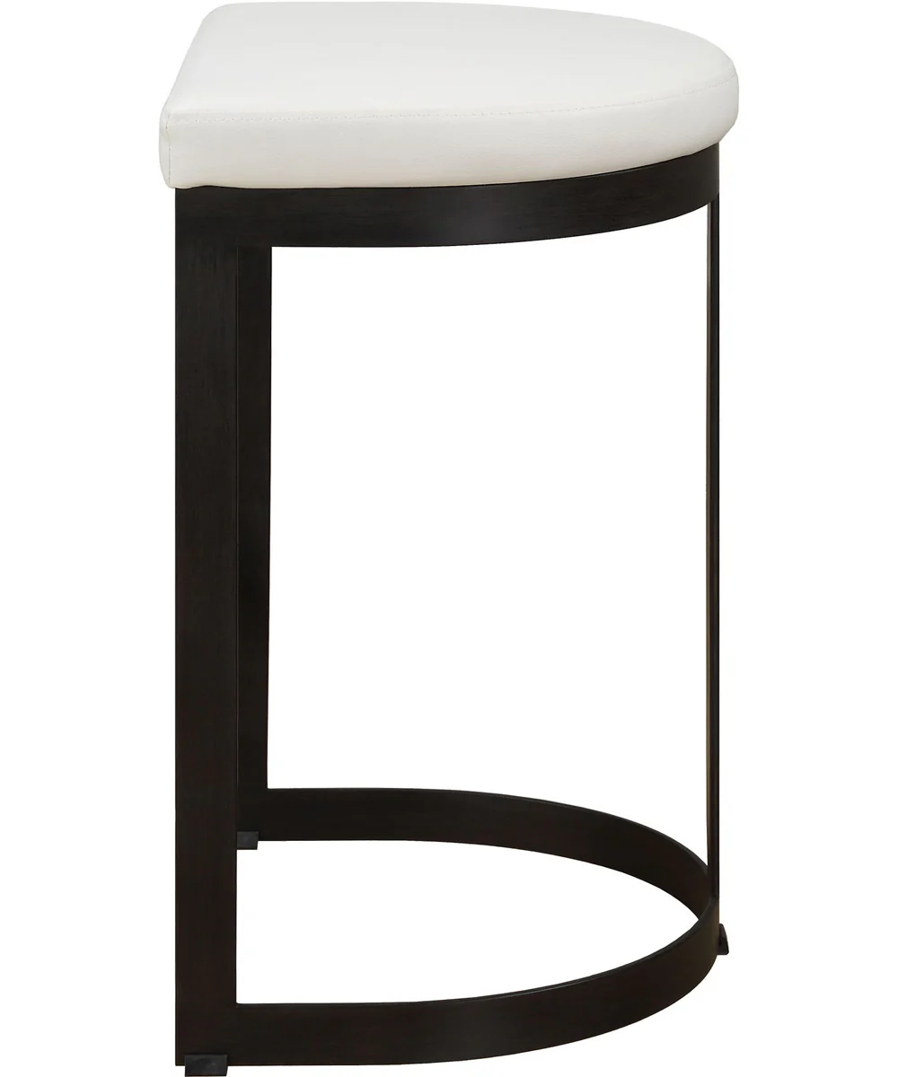Ivanna White Counter Stool - Image 5