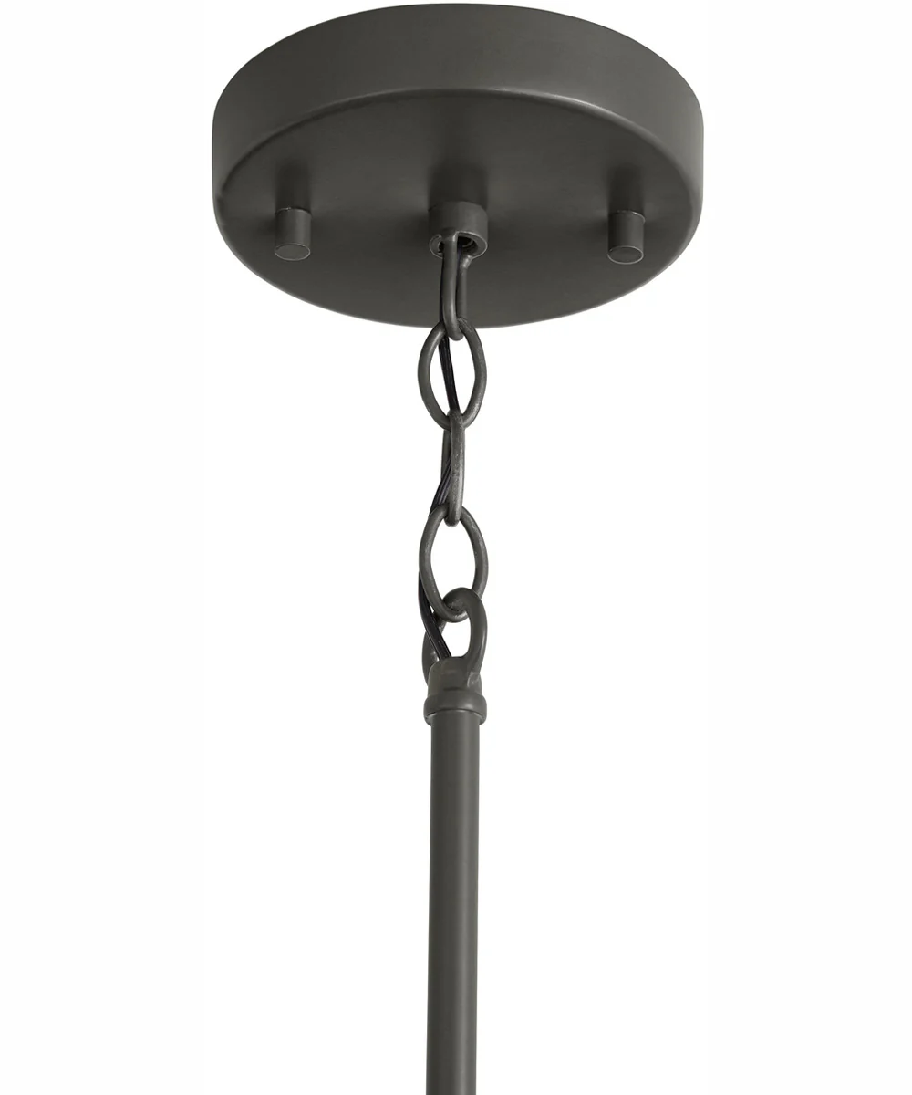 Jacob 1-Light Pendant Grey Wash and Iron Silk - Image 5