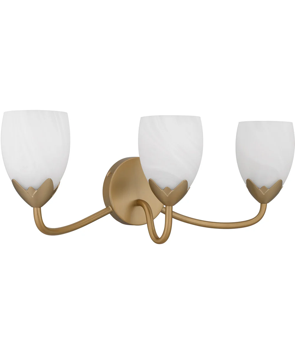 Jacobs 3-light Bath Light Bronze Gold - Image 5