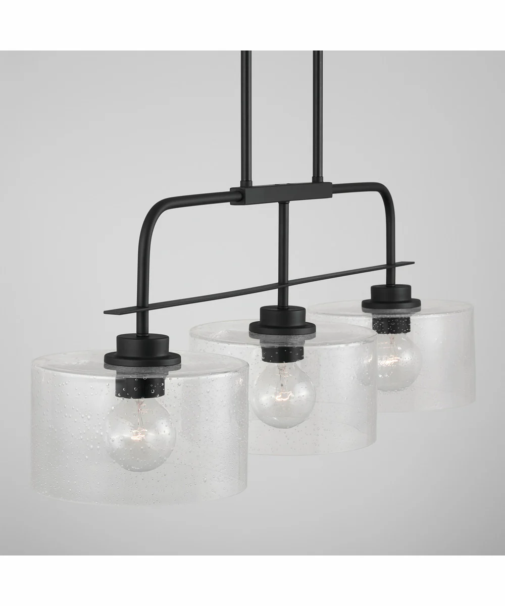 Jake 3-Light Island Matte Black - Image 2