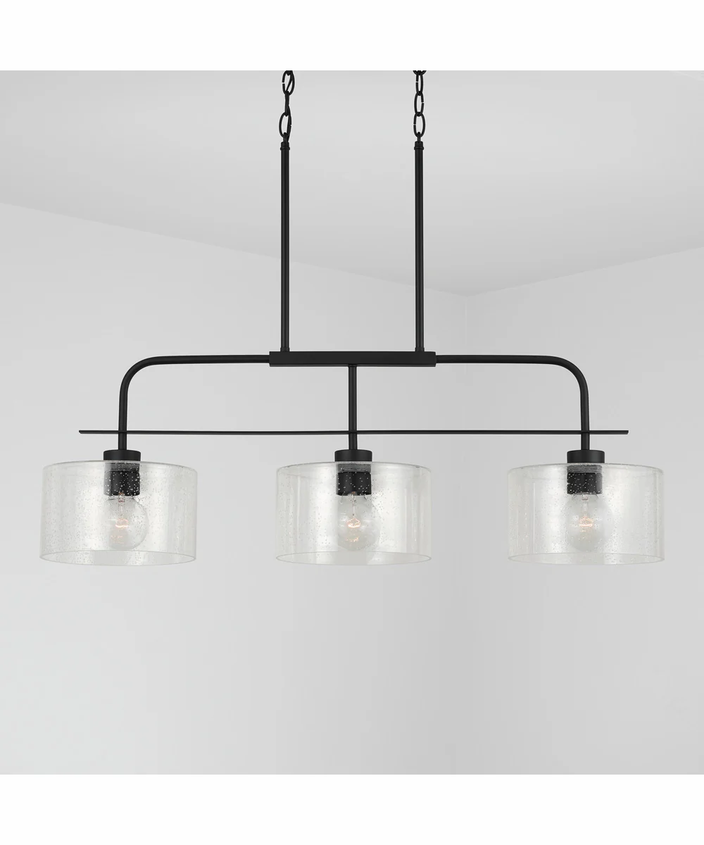 Jake 3-Light Island Matte Black - Image 6