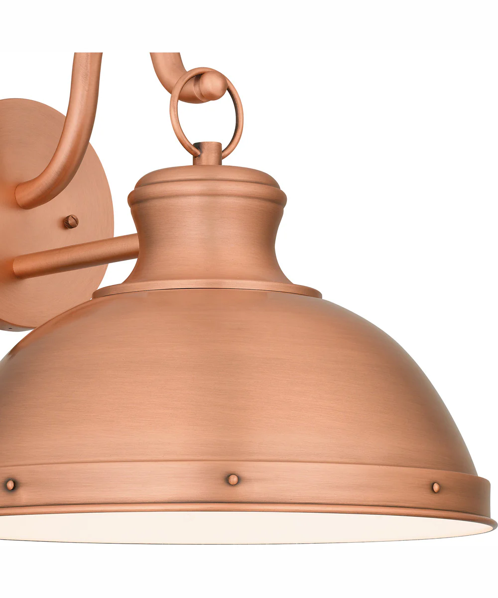 Jameson Large 1-light Outdoor Wall Light Aged Copper - Image 6
