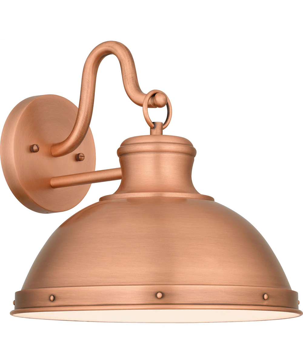 Jameson Medium 1-light Outdoor Wall Light Aged Copper - Image 2