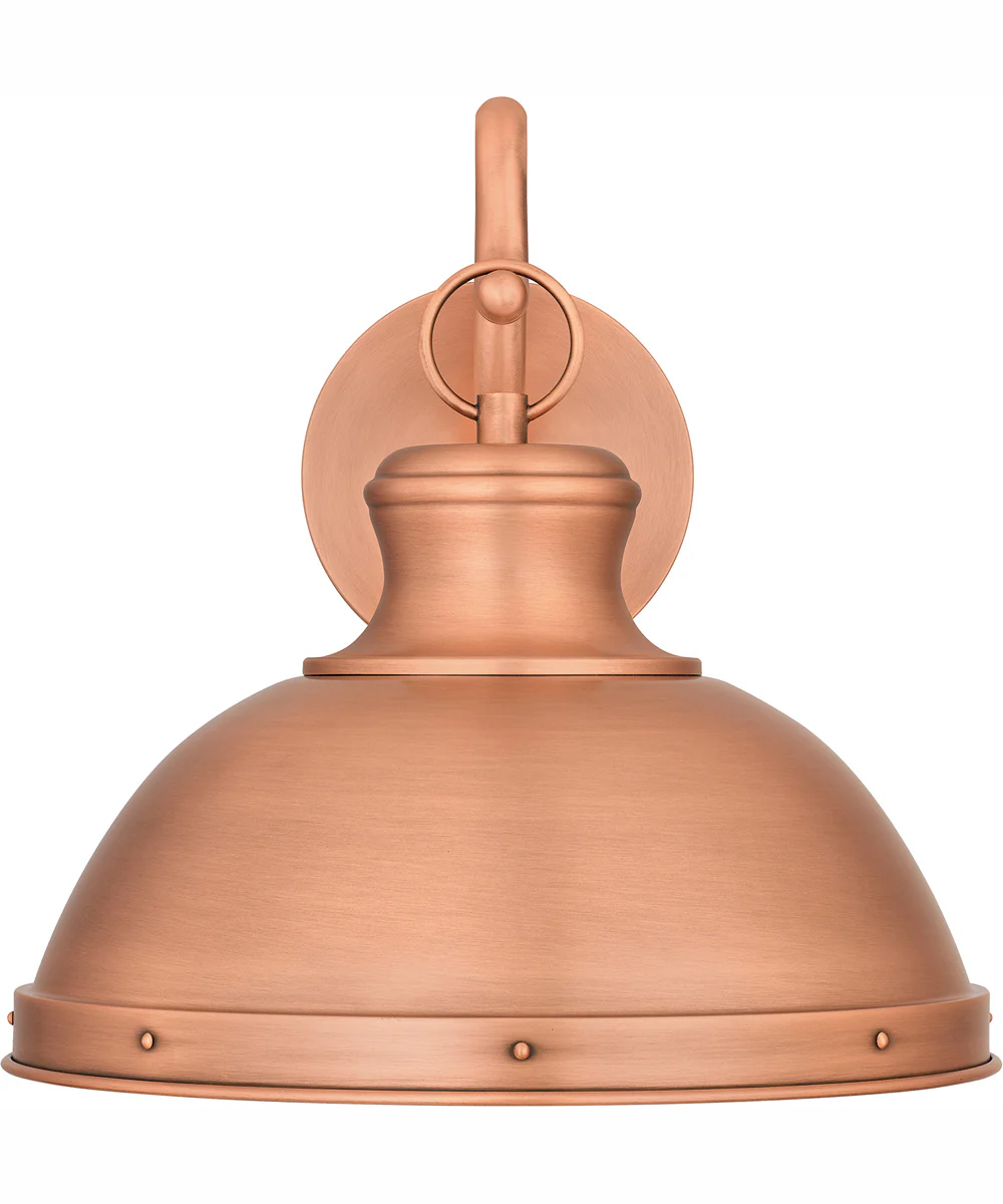 Jameson Medium 1-light Outdoor Wall Light Aged Copper - Image 4