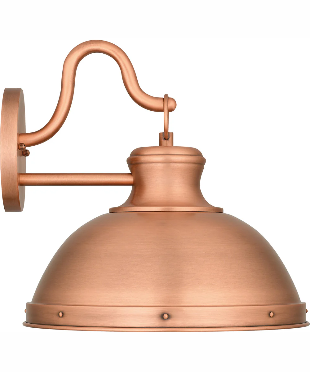 Jameson Medium 1-light Outdoor Wall Light Aged Copper - Image 5