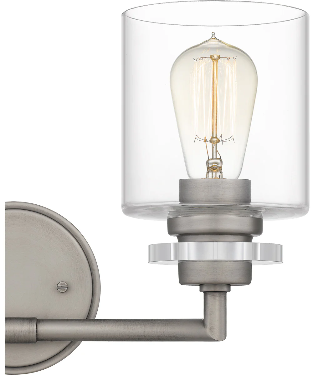 Jaspar Medium 2-light Bath Light Antique Nickel - Image 6