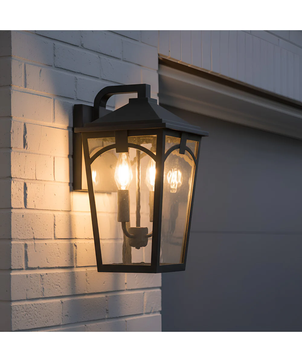 Jaxon 2-light Outdoor Wall Light Western Bronze - Image 2