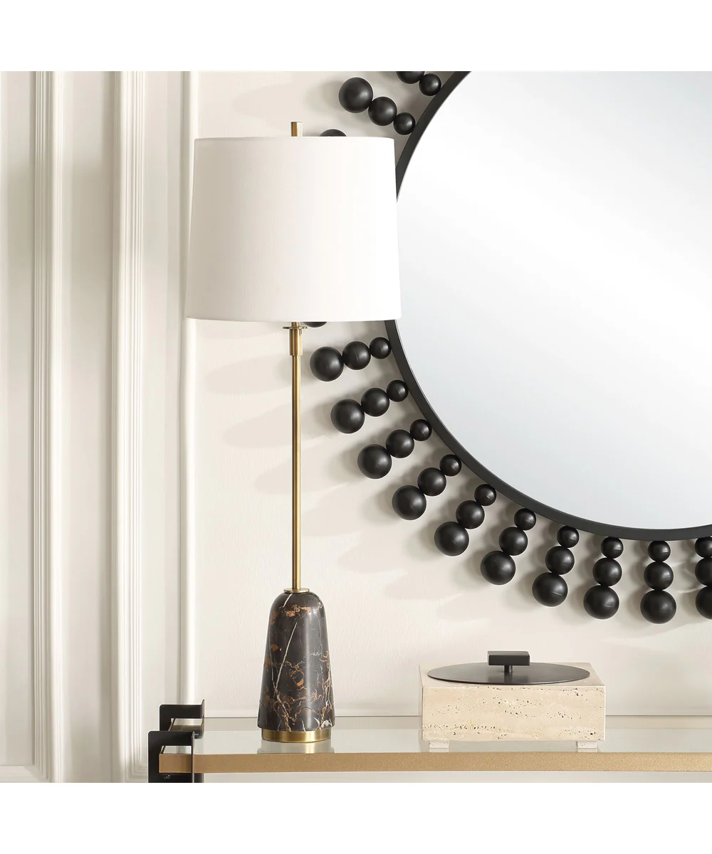 Jenson Black Marble Buffet Lamp - Image 3