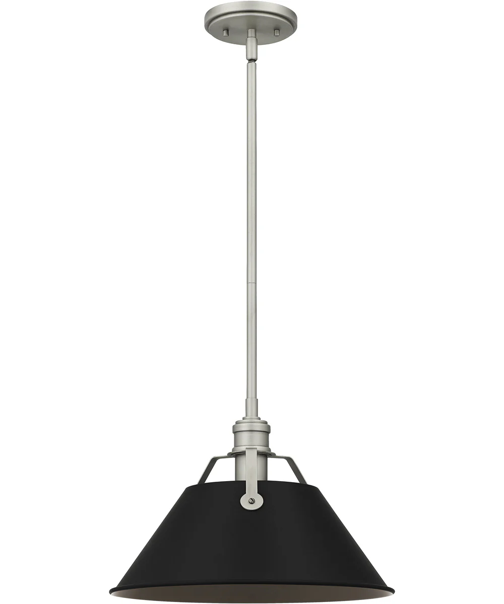 Jessup Small 1-light Mini Pendant Antique Nickel - Image 2