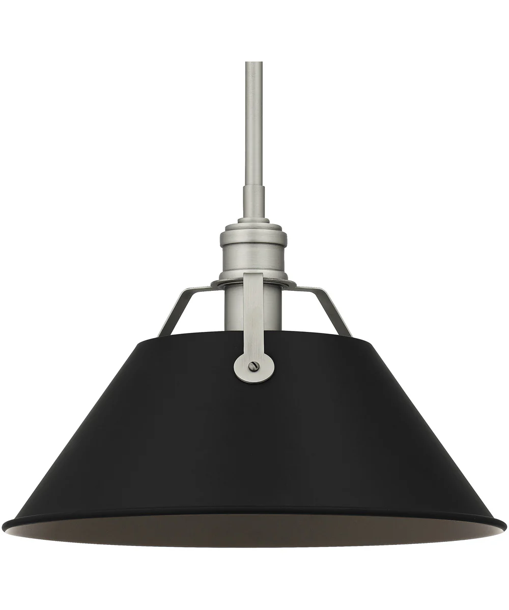 Jessup Small 1-light Mini Pendant Antique Nickel - Image 6