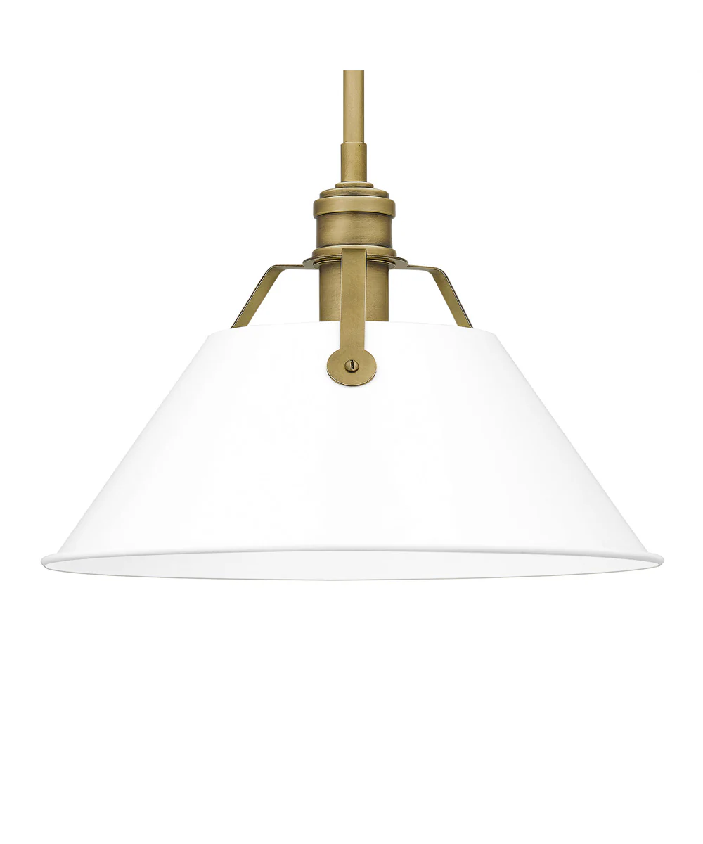 Jessup Small 1-light Mini Pendant Weathered Brass - Image 6