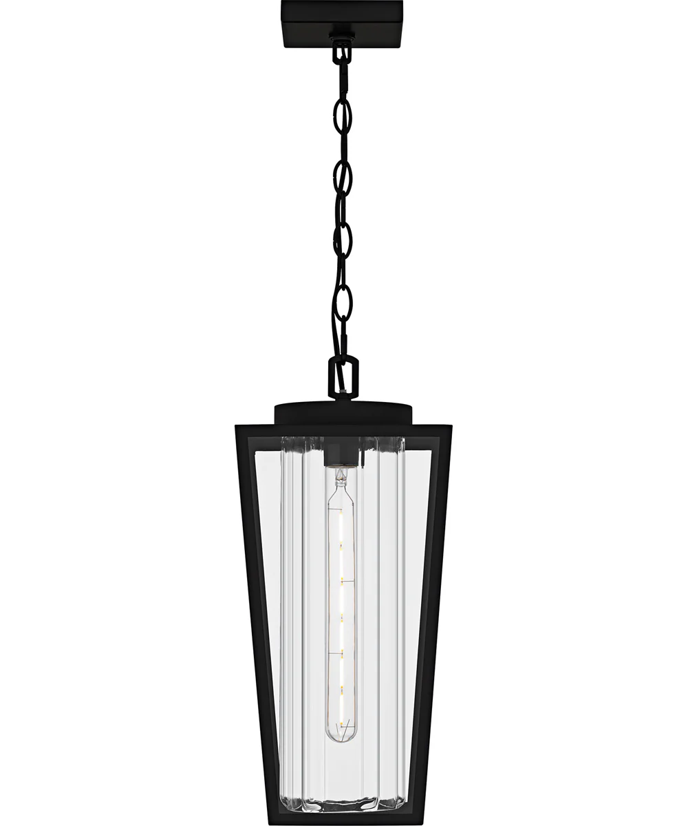 Jett Large 1-light Outdoor Pendant Light  Coastal Armour Aluminum Matte Black - Image 3