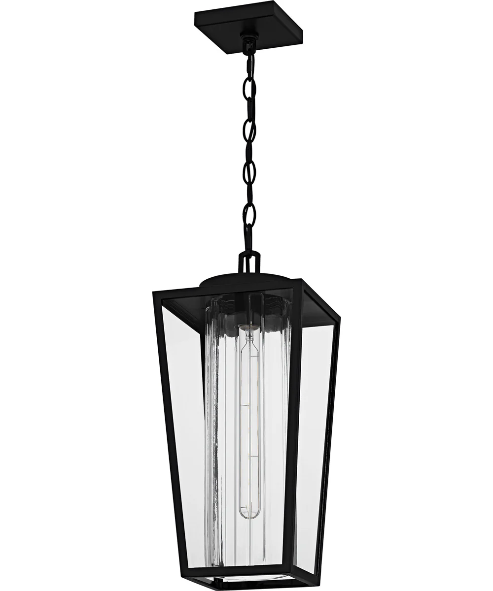 Jett Large 1-light Outdoor Pendant Light  Coastal Armour Aluminum Matte Black - Image 4