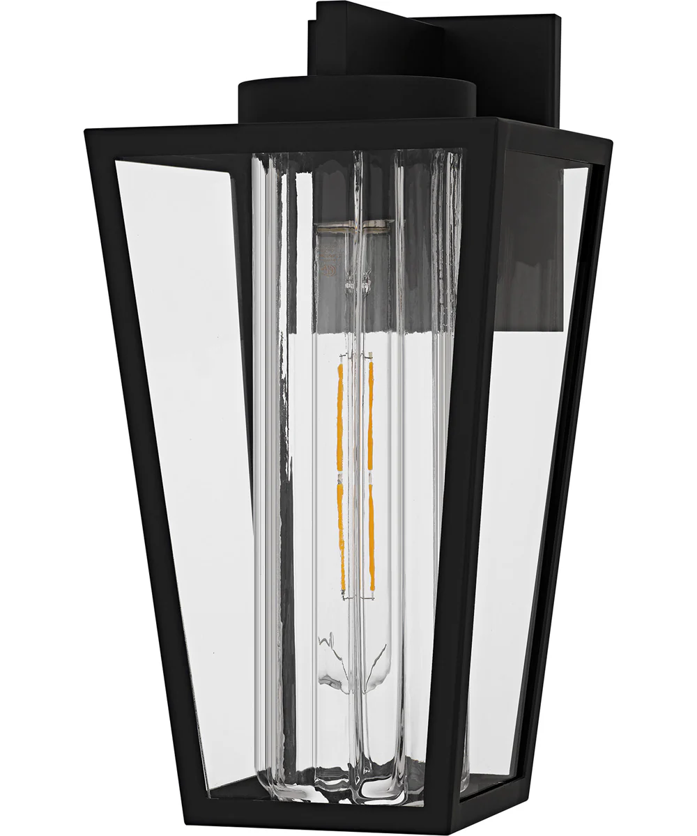 Jett Medium 1-light Outdoor Wall Light  Coastal Armour Aluminum Matte Black - Image 2