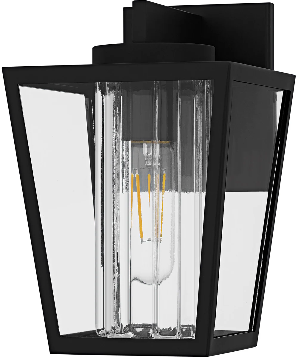 Jett Small 1-light Outdoor Wall Light  Coastal Armour Aluminum Matte Black - Image 2