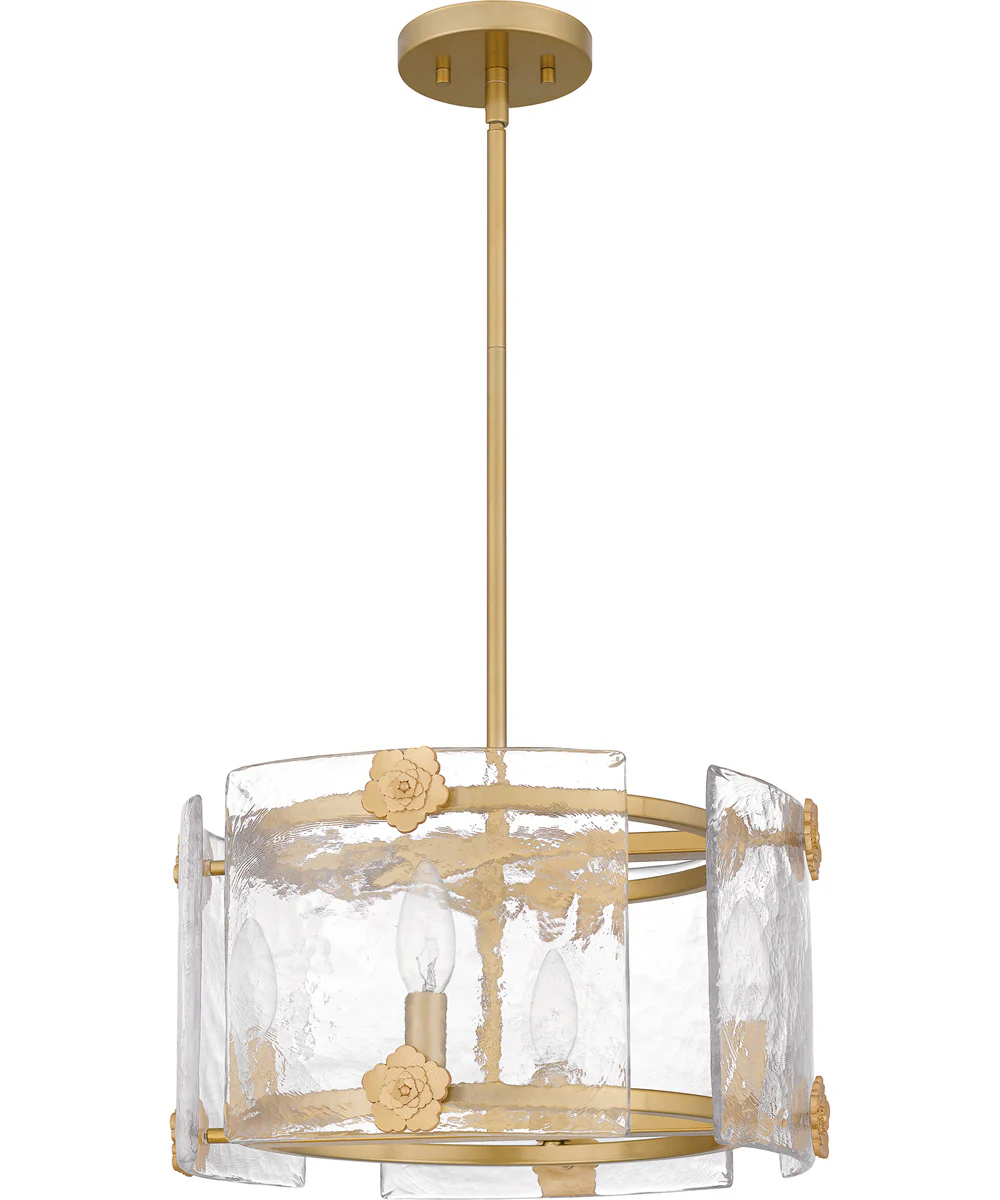 Jolie Large 4-light Pendant Light Gold - Image 2