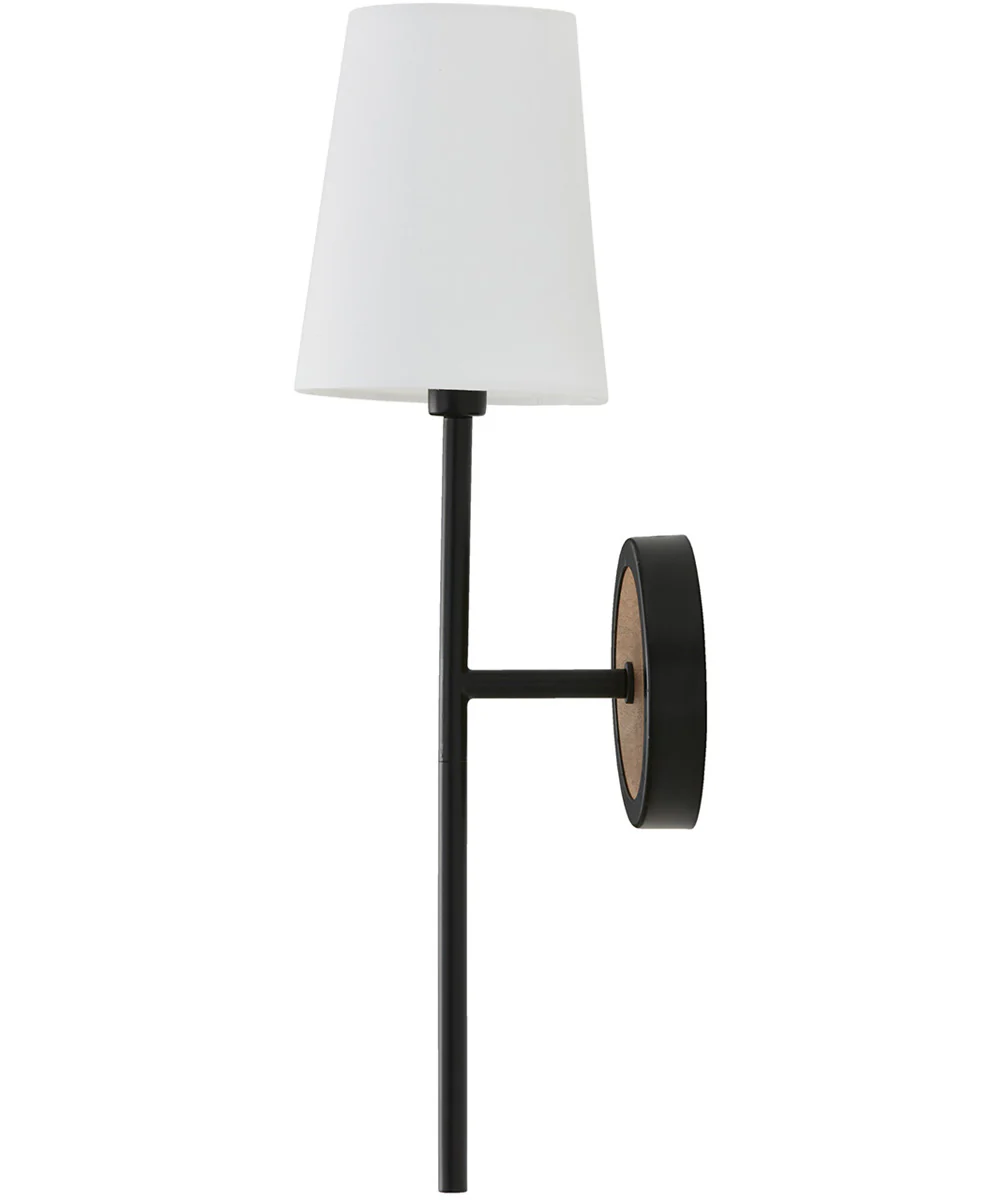Jonah 1-Light Sconce Light Wood and Matte Black - Image 5
