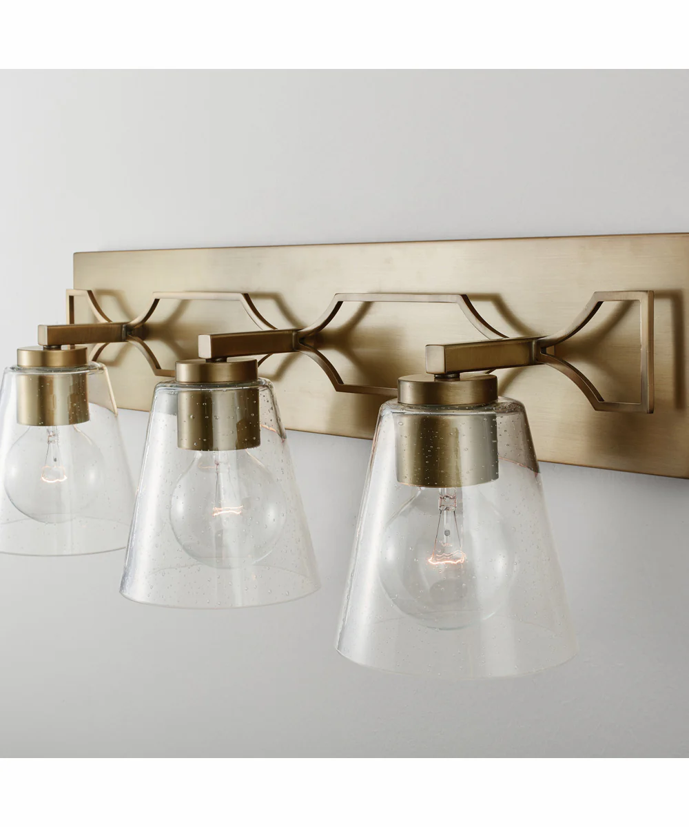 Jordyn 3-Light Vanity Aged Brass - Image 2