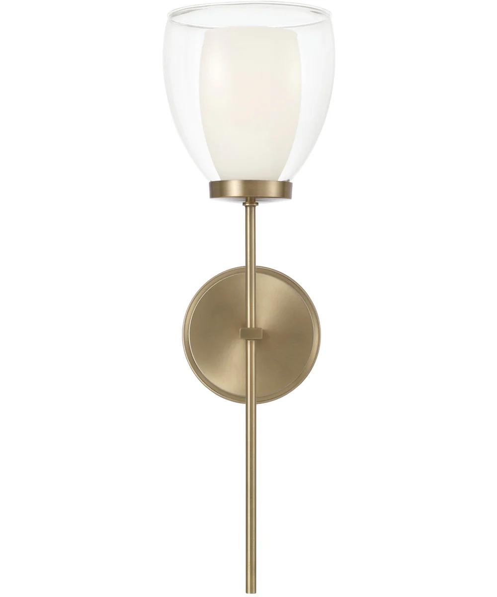 Joss 1-Light Sconce Aged Brass - Image 3