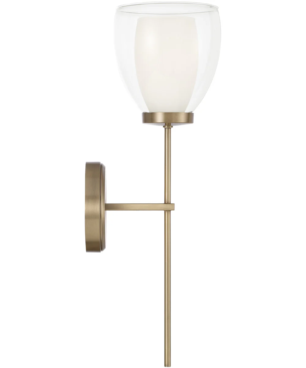 Joss 1-Light Sconce Aged Brass - Image 4