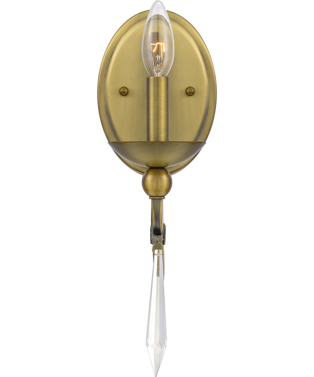 Joules Small 1-light Wall Sconce Aged Brass