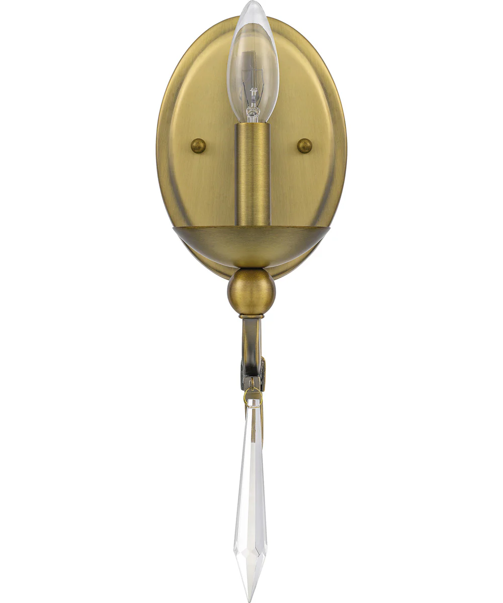 Joules Small 1-light Wall Sconce Aged Brass - Image 3