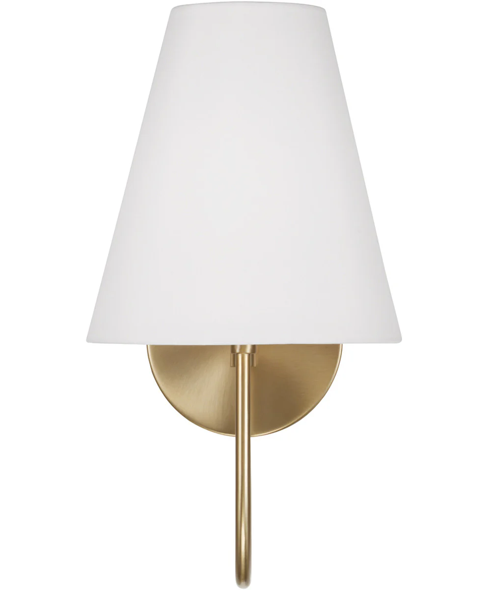 Julia 1-Light Sconce Matte Brass - Image 3