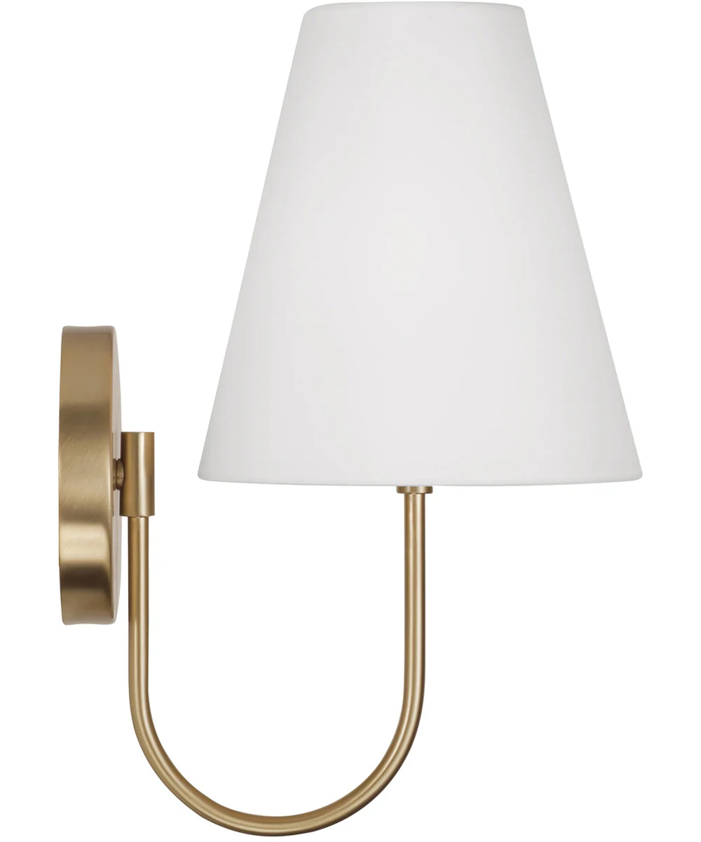 Julia 1-Light Sconce Matte Brass - Image 4