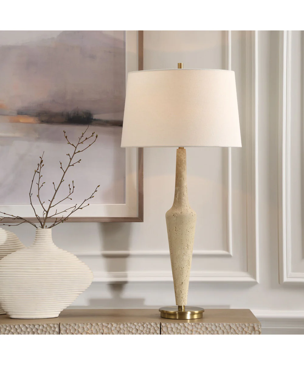 Juliet Travertine Table Lamp - Image 2