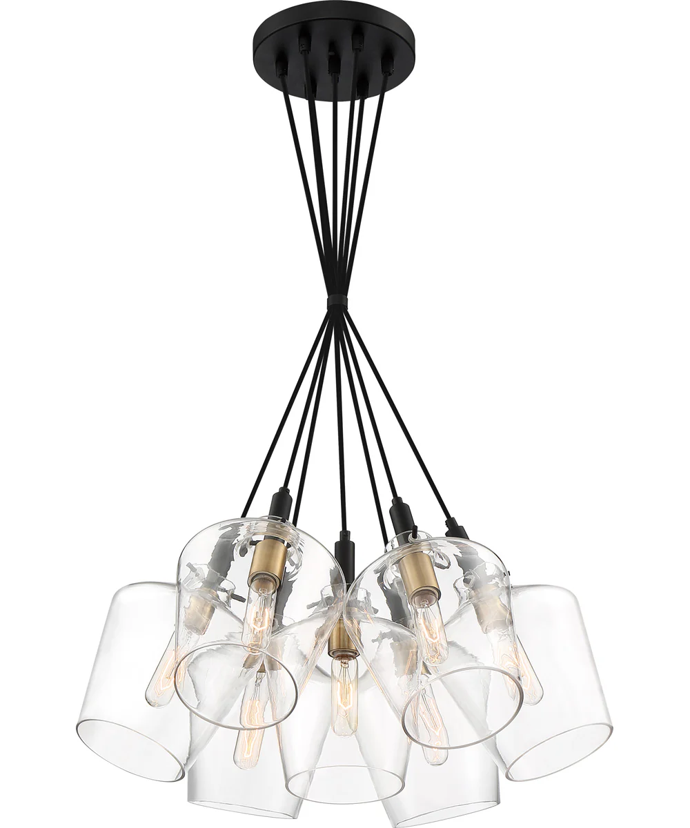 June 7-light Pendant Earth Black - Image 4