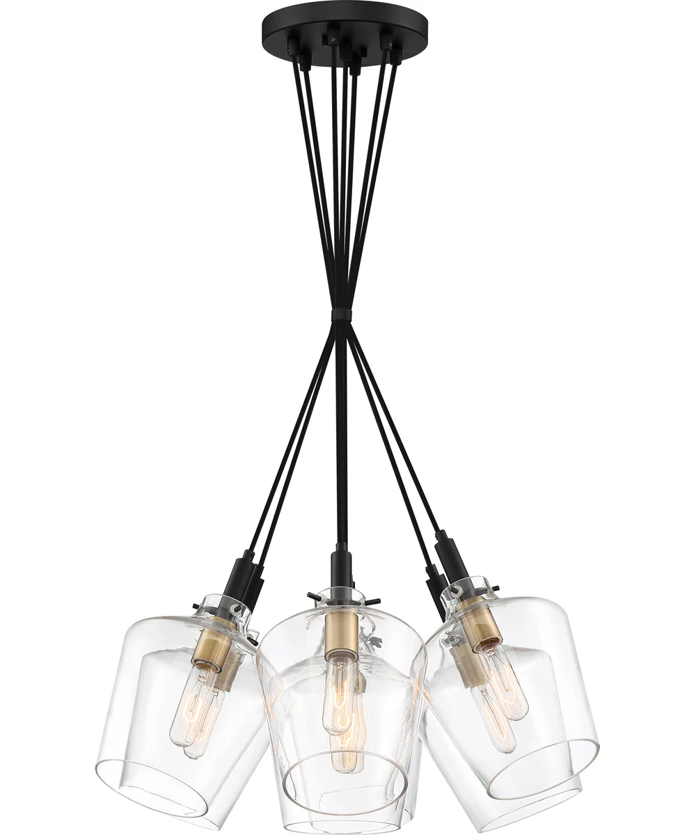 June 7-light Pendant Earth Black - Image 5