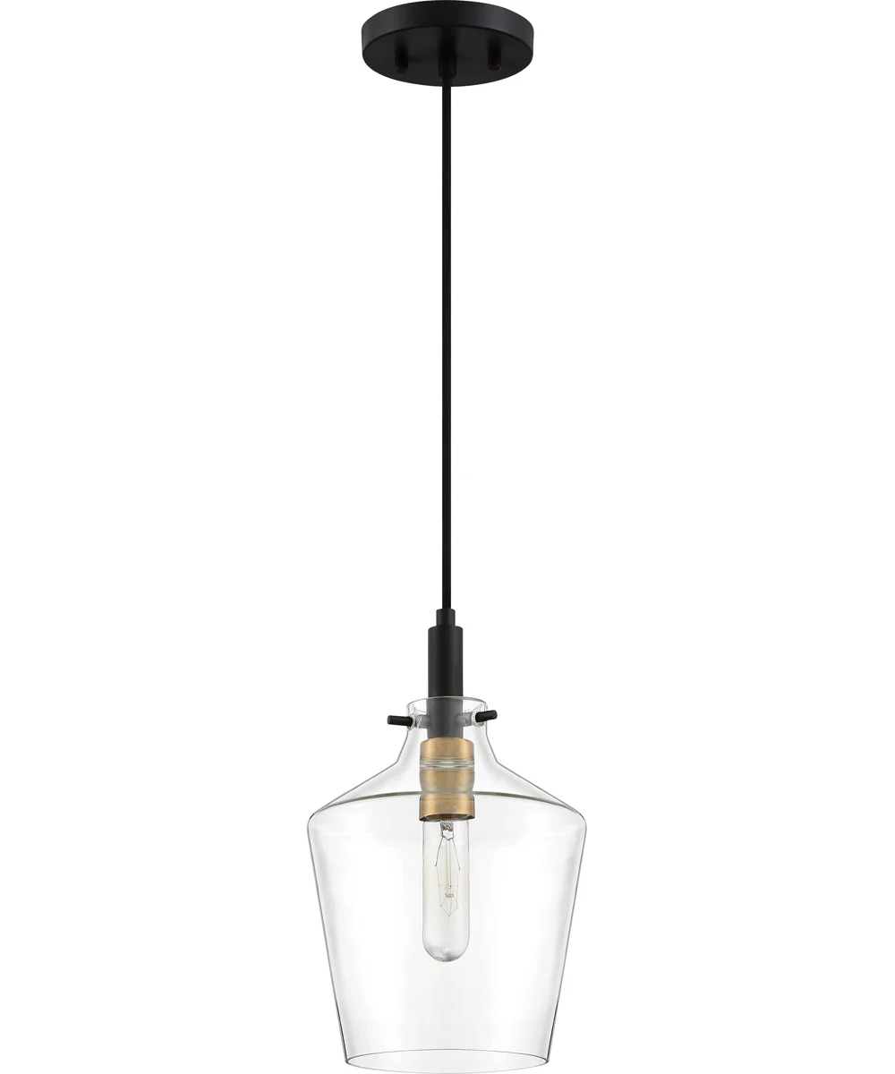 June Small 1-light Mini Pendant Earth Black - Image 3