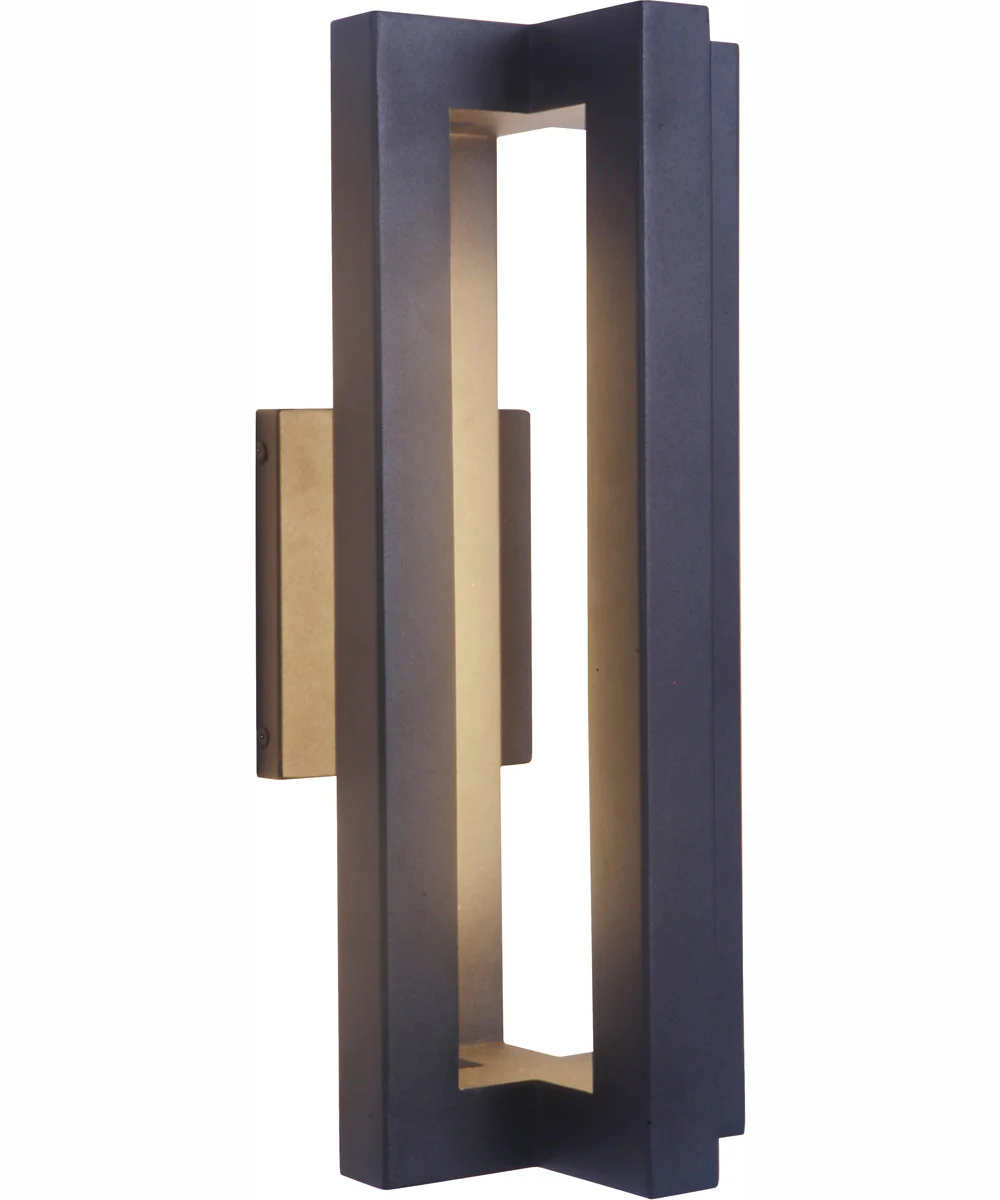 Kai 3-Light Outdoor Wall Lantern Matte Black - Image 2