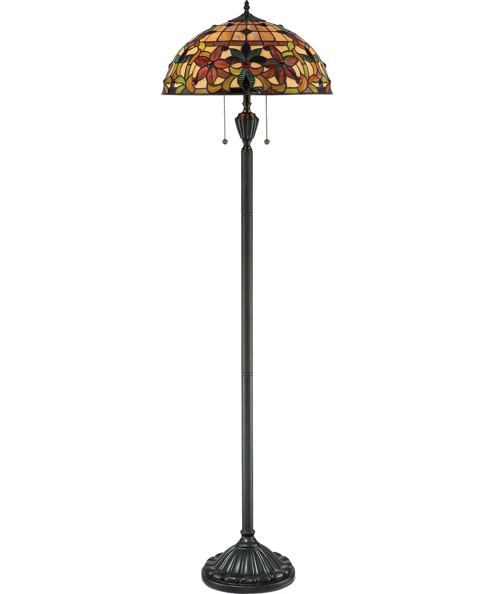 Kami Medium 2-light Floor Lamp Vintage Bronze - Image 2