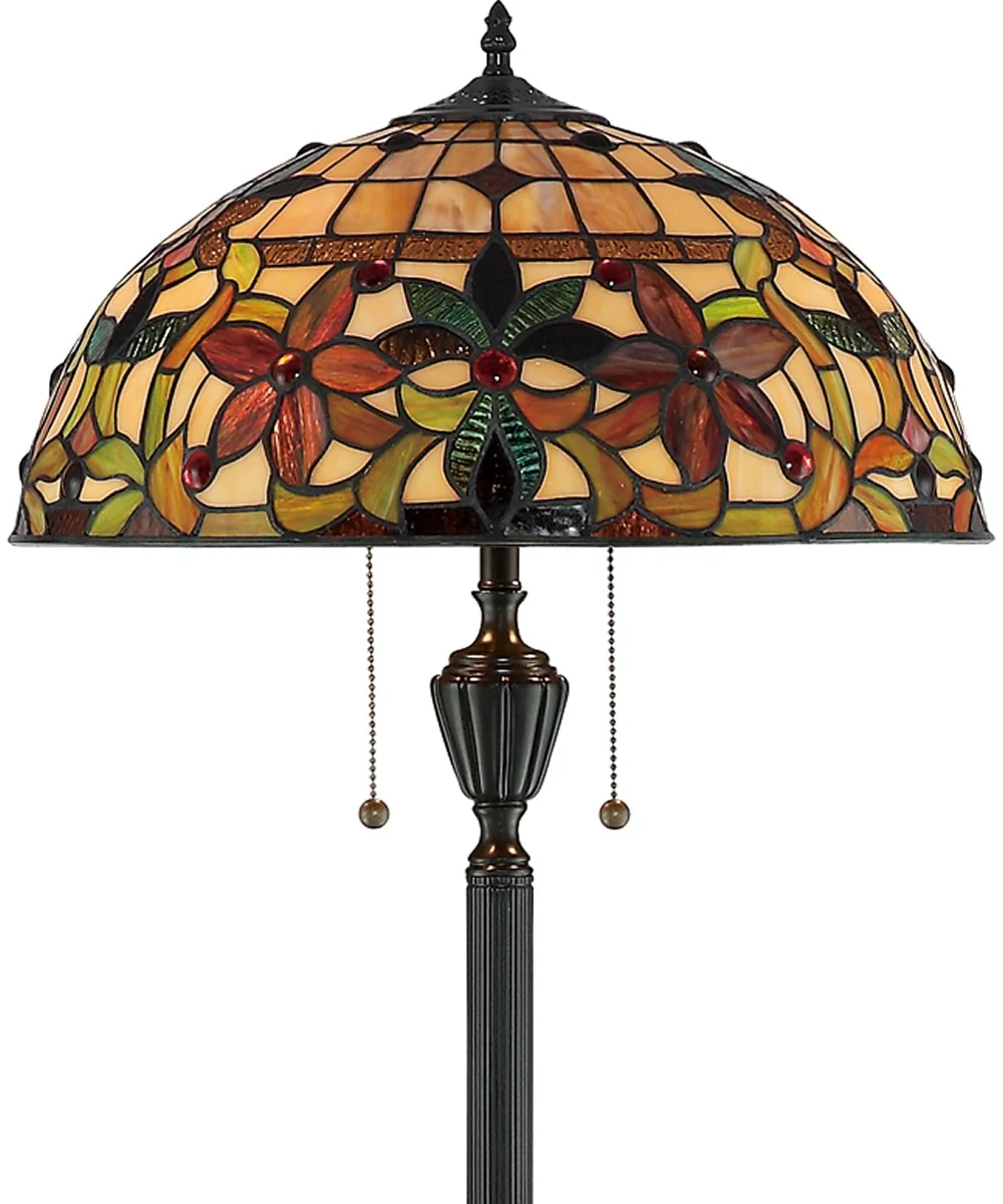 Kami Medium 2-light Floor Lamp Vintage Bronze - Image 3