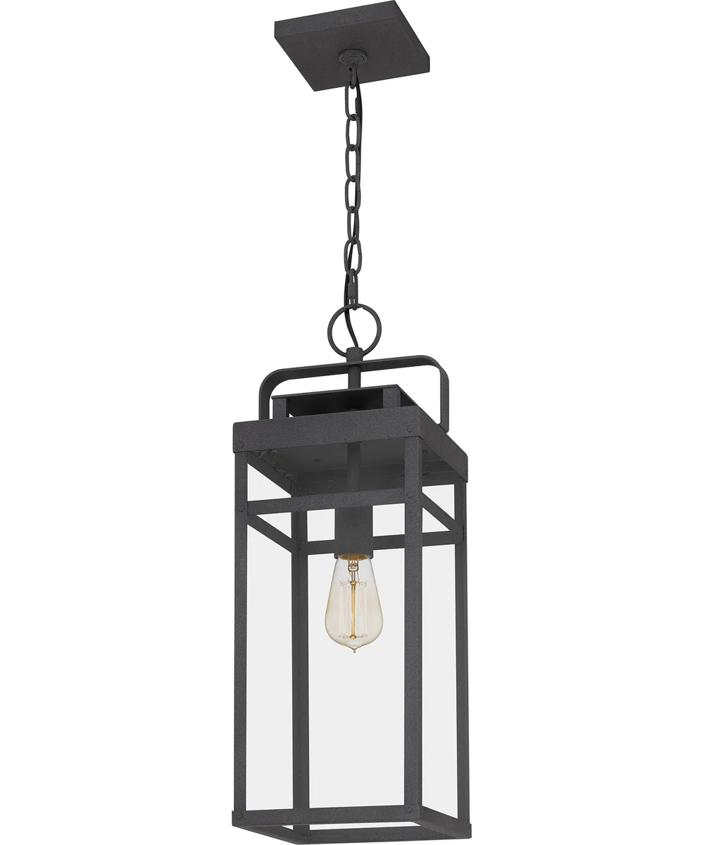Keaton Large 1-light Outdoor Pendant Light  Coastal Armour Aluminum Mottled Black - Image 5