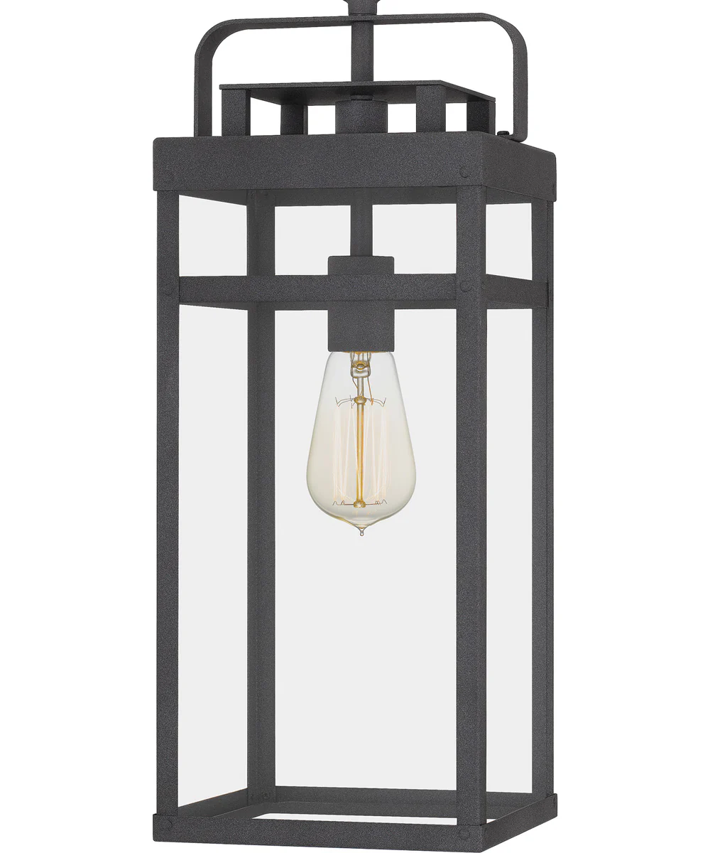 Keaton Large 1-light Outdoor Pendant Light  Coastal Armour Aluminum Mottled Black - Image 6