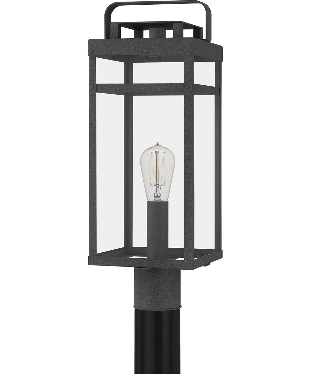 Keaton Large 1-light Outdoor Post Light  Coastal Armour Aluminum Mottled Black - Image 3
