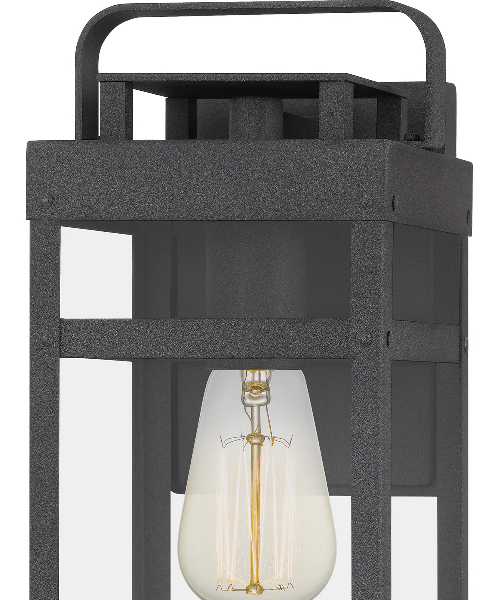 Keaton Small 1-light Outdoor Wall Light  Coastal Armour Aluminum Mottled Black - Image 6