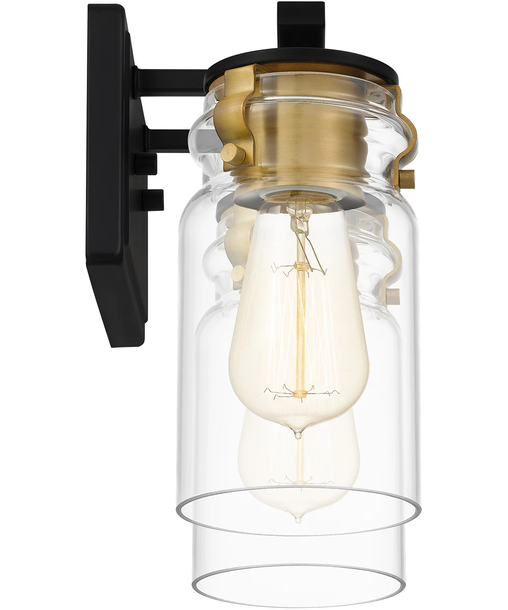 Keesey Medium 2-light Bath Light Matte Black - Image 5