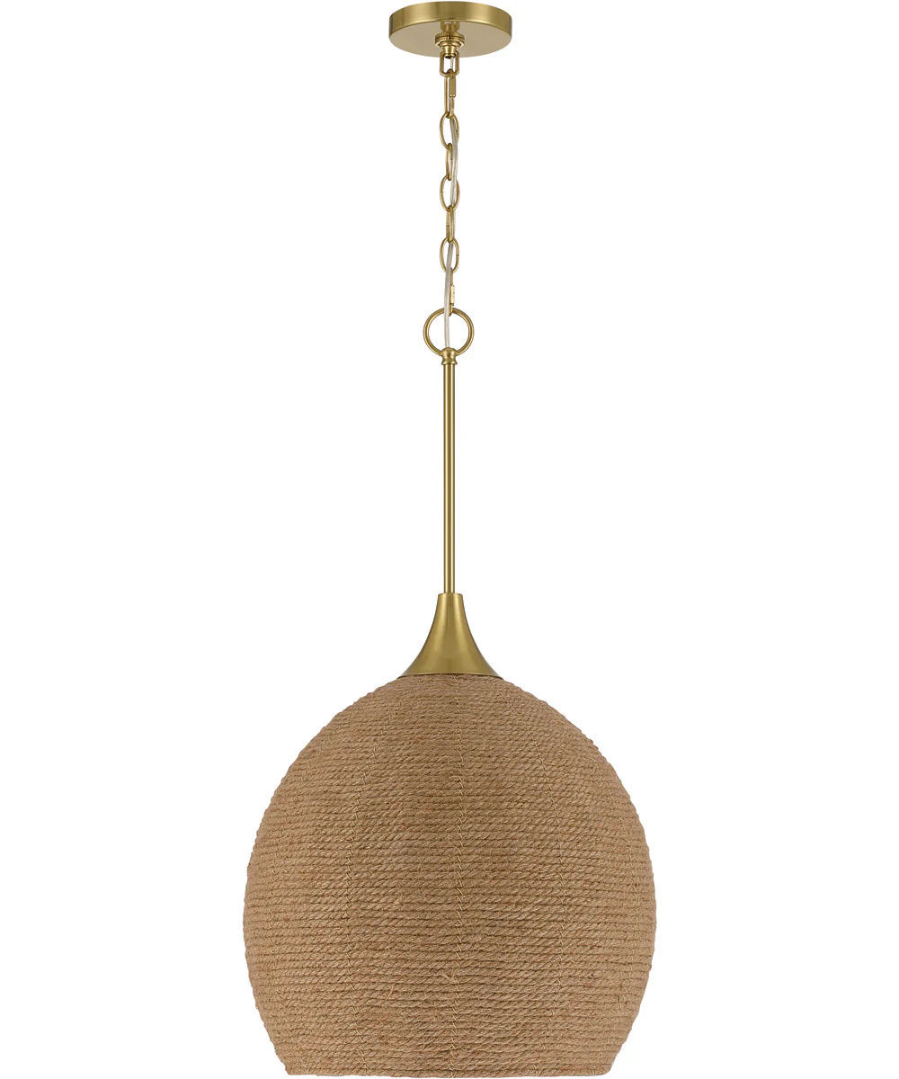 Keira 1-Light Lighting Satin Brass - Image 3