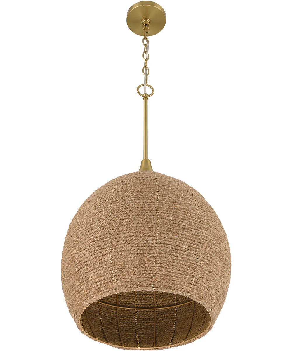 Keira 1-Light Lighting Satin Brass - Image 4