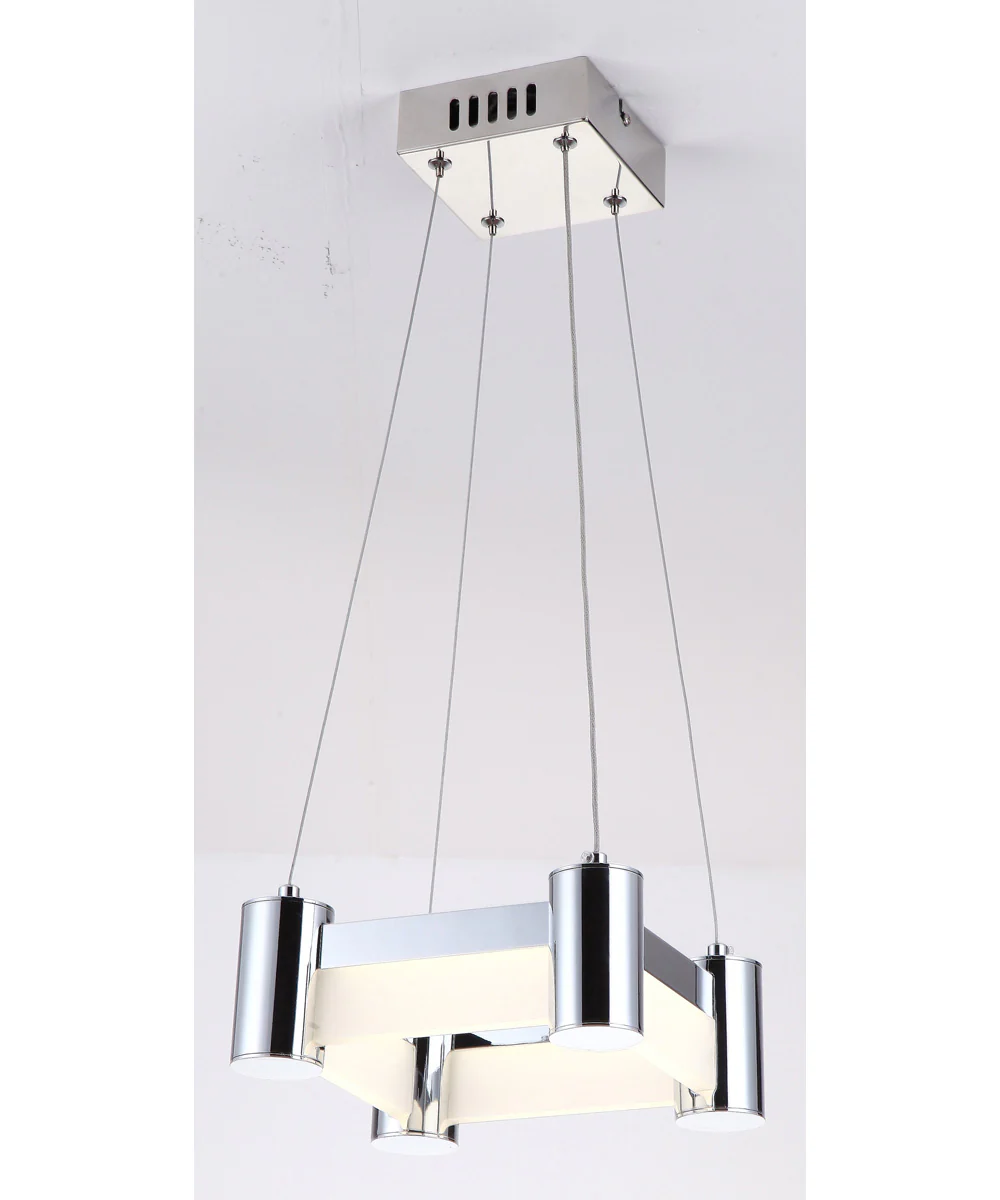 Kellen 1-Light Led Pendant Chrome