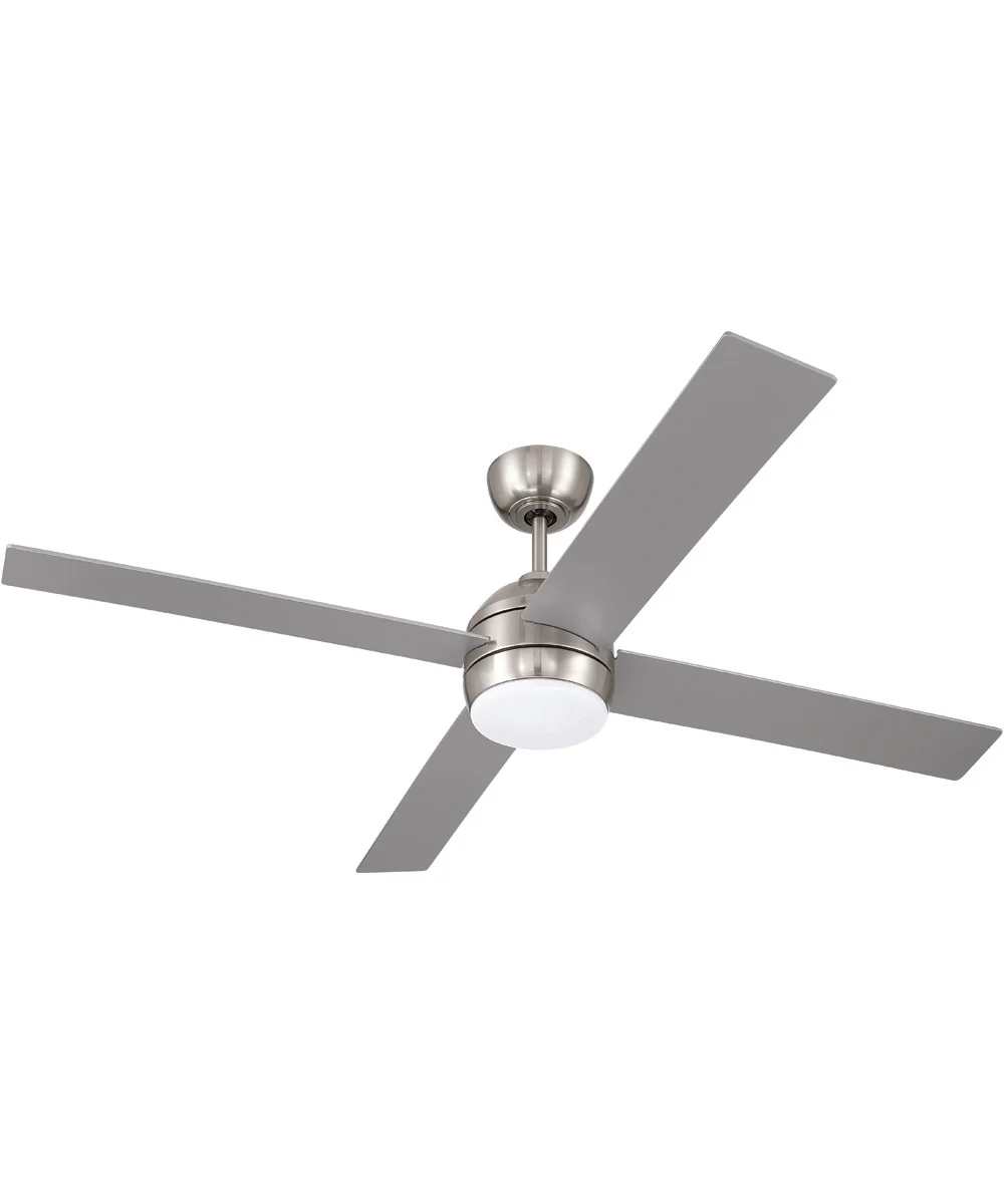 Kelsey 52" 4-blade Indoor Ceiling Fan 1-Light Fan Brushed Polished Nickel - Image 8