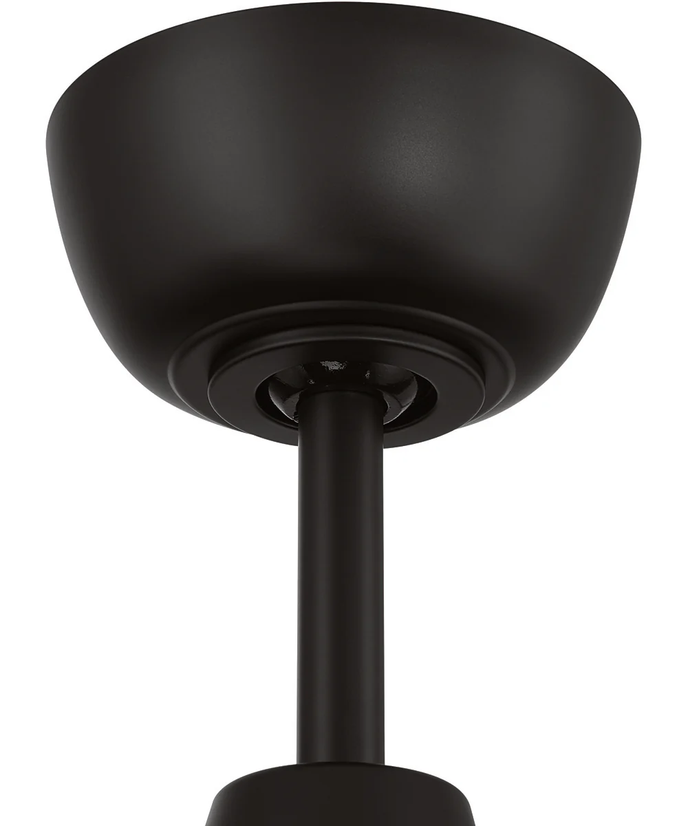 Kelsey 52" 4-blade Indoor Ceiling Fan 1-Light Fan Flat Black - Image 6