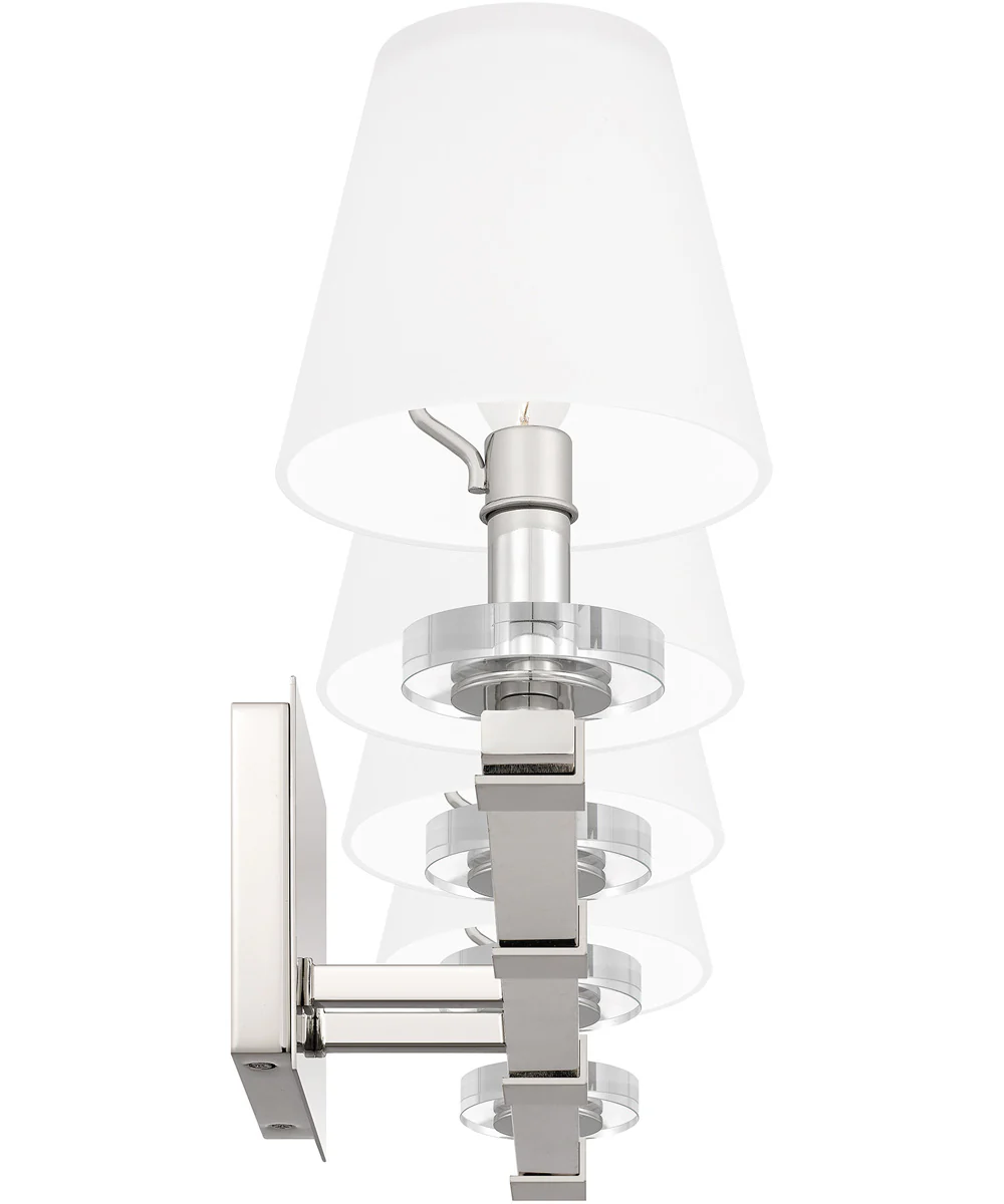 Kelsey Glen Extra Large 4-light Bath Light Polished Nickel - Image 5