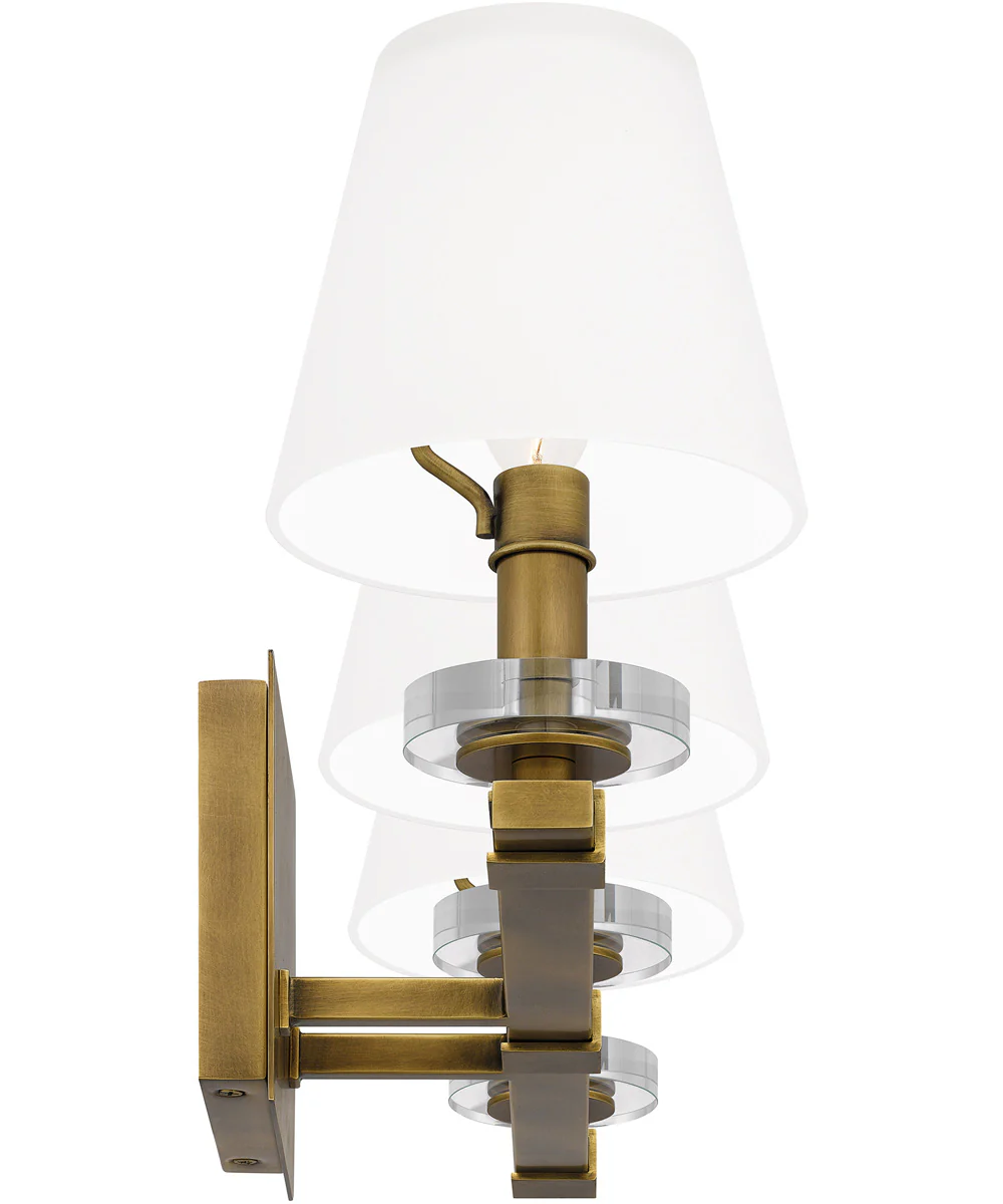Kelsey Glen Large 3-light Bath Light Weathered Brass - Image 5