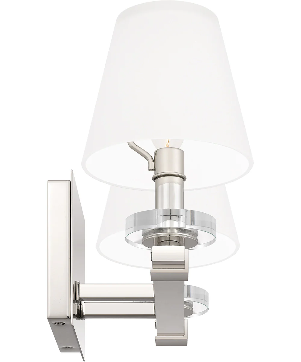 Kelsey Glen Medium 2-light Bath Light Polished Nickel - Image 5